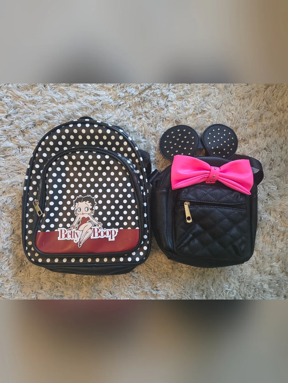 BETTY BOOP & Olivia Kate BACKPACK Lot